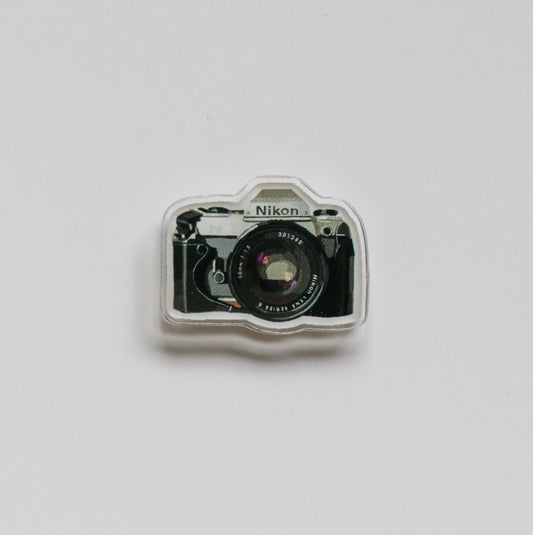 Camera Acrylic Pin