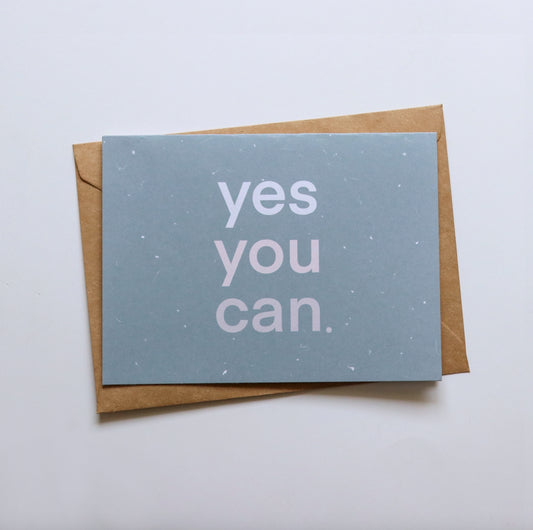 Yes You Can Card