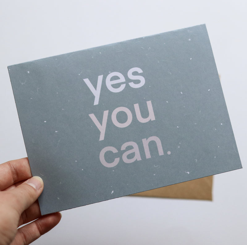 Yes You Can Card