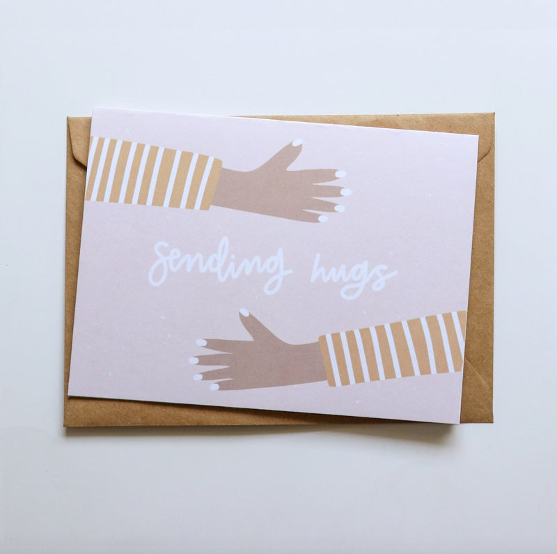 Sending Hugs Card