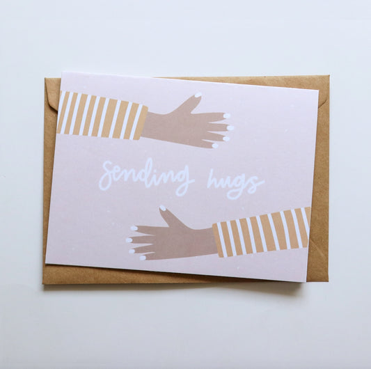 Sending Hugs Card