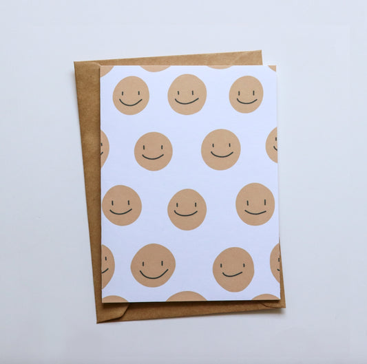Smiley Face Card