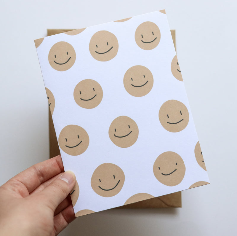 Smiley Face Card