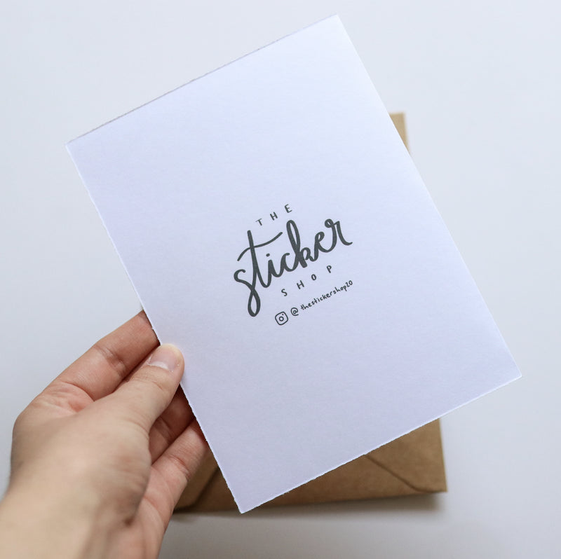 Thank You Note Card