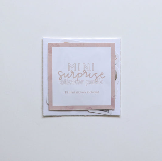 Mini Surprise Sticker Pack