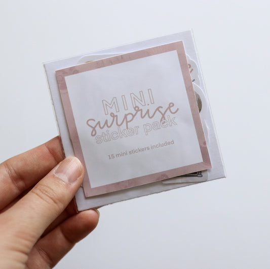 Mini Surprise Sticker Pack