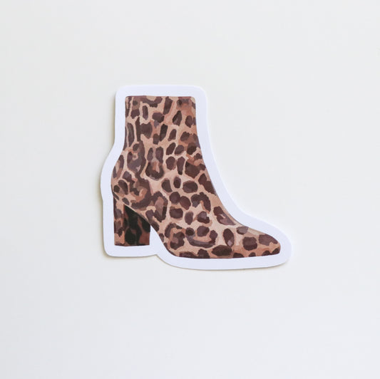 Leopard Boot