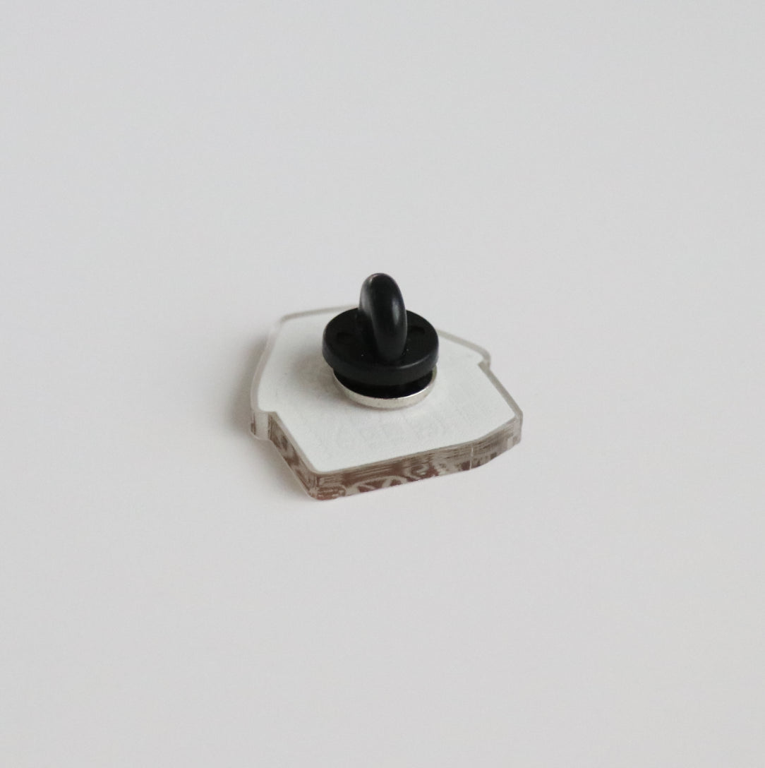 Gingerbread House Acrylic Pin