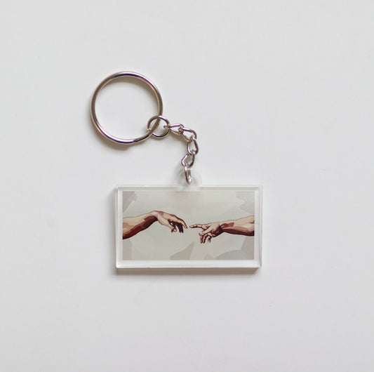 Creation of Adam Acrylic Keychain