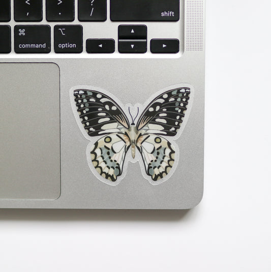 Butterfly Clear Sticker