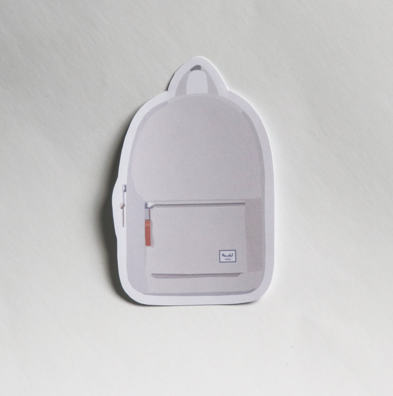 White Backpack