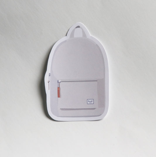 White Backpack